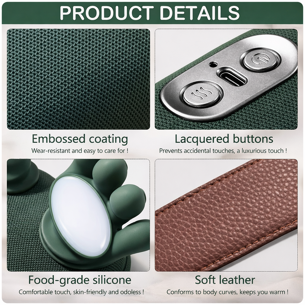 4D Kneading Neck and Shoulder Massager