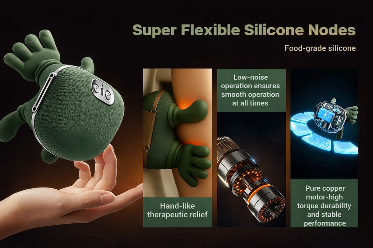 4D Kneading Neck and Shoulder Massager